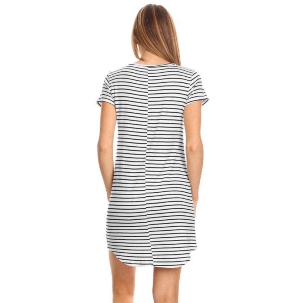 Striped Tunic Dress - Picture 2 of 3